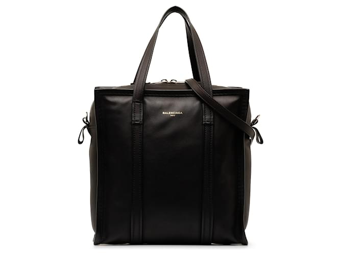 Balenciaga Black Bazar S Shopper Leather  ref.1282949