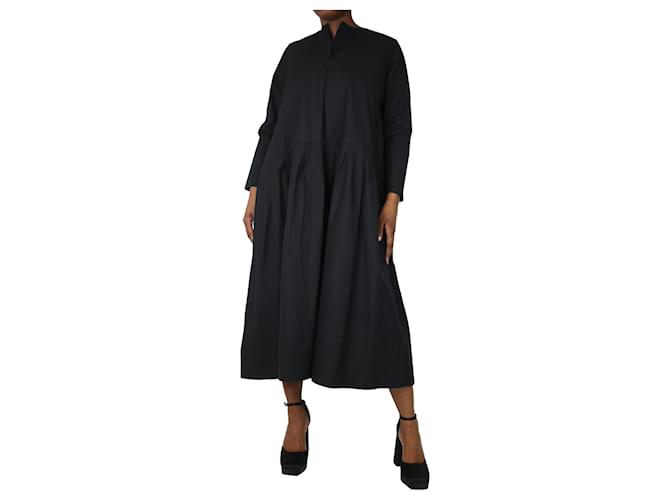 Autre Marque Black cotton dress - size M  ref.1283050
