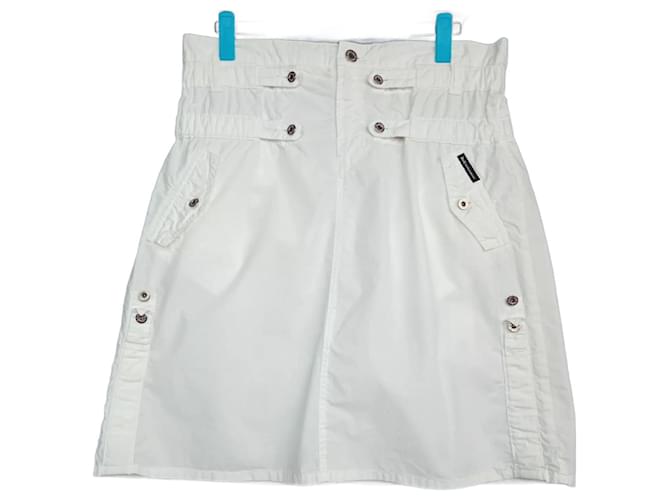 Dolce & Gabbana Skirts White Cotton  ref.1283110