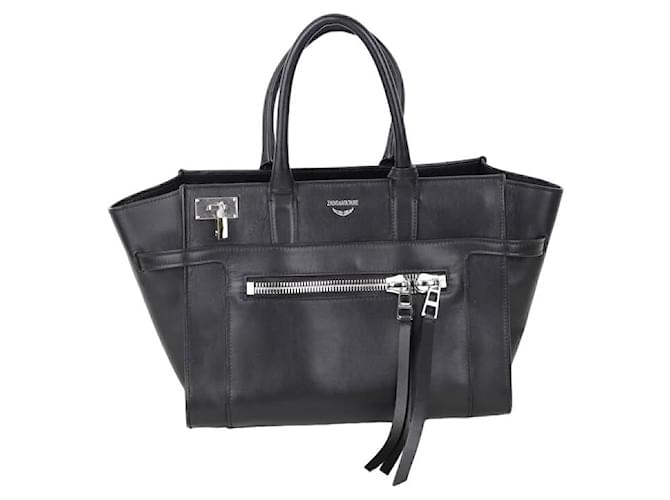 Zadig & Voltaire Leather Handbag Black  ref.1283158