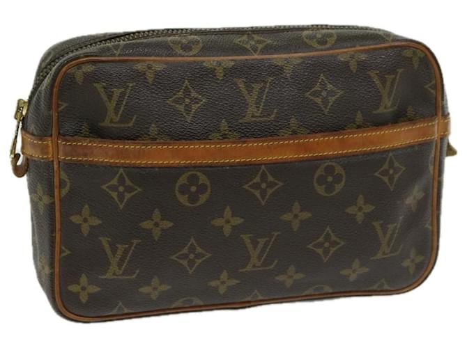 Louis Vuitton Monogram Compiegne 23 Clutch Bag M51847 LV Auth ki4091 Cloth  ref.1283193
