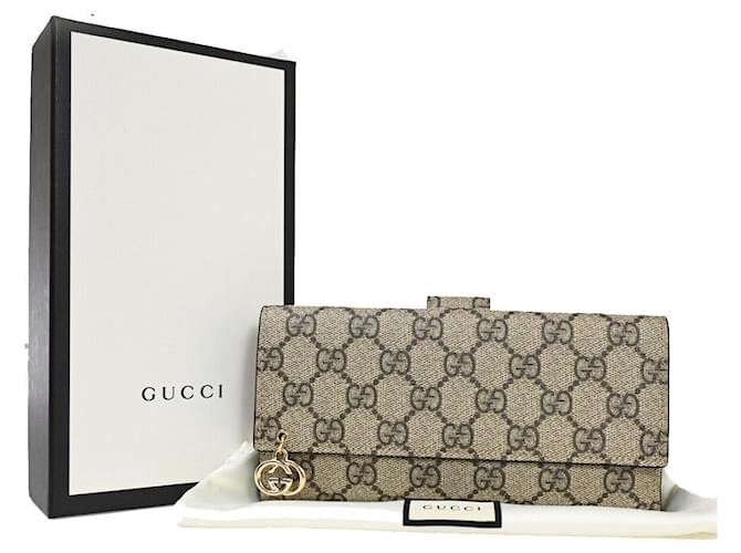 Gucci Ophidia Brown Cloth  ref.1283244