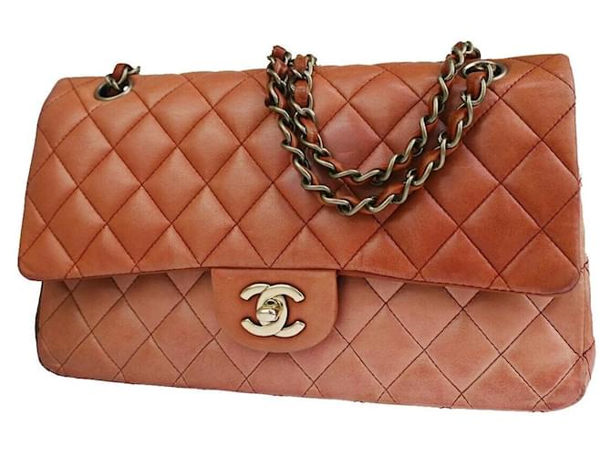 Timeless Chanel intemporal Marrom Couro  ref.1283262