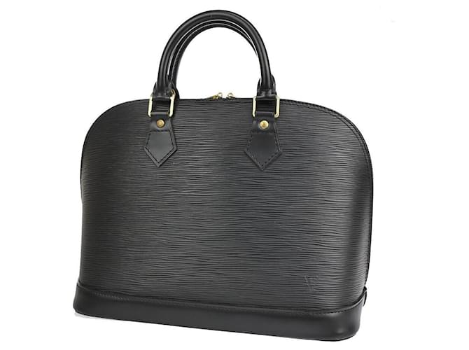 Louis Vuitton Alma Black Leather  ref.1283265