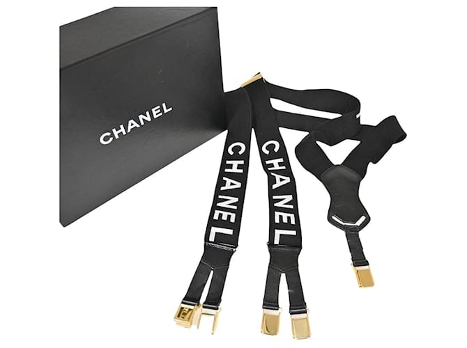 Chanel - Preto Lona  ref.1283273