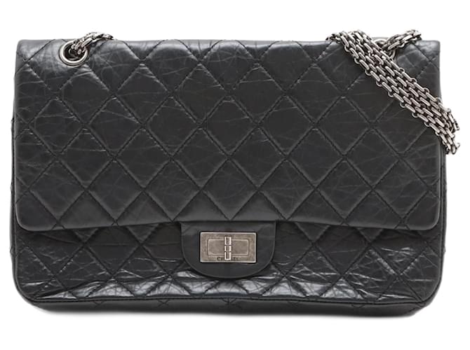 Chanel Black Leather  ref.1283315