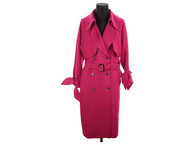 Autre Marque Wool coat Pink  ref.1283434