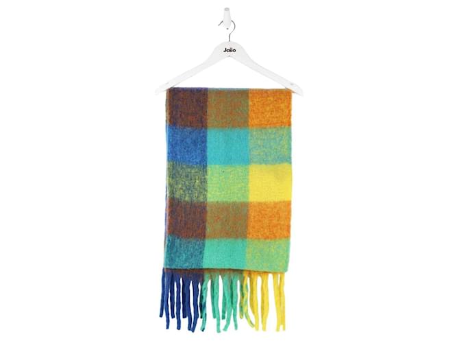 Acne sciarpa di lana Multicolore  ref.1283443