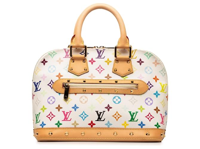 Multicolor Louis Vuitton Monogram Multicolore Alma PM Handbag Multiple colors Leather  ref.1283670