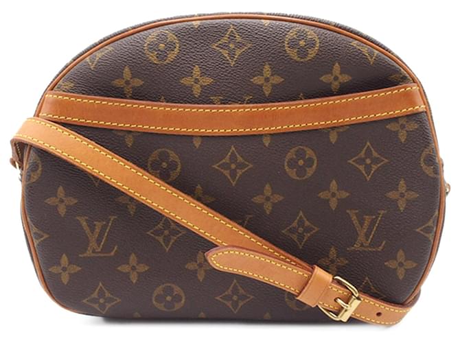 Brown Louis Vuitton Monogram Blois Crossbody Bag Leather  ref.1283715