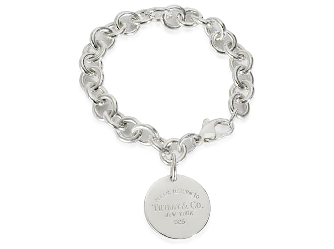 TIFFANY & CO. Bracelet Retour à Tiffany en argent sterling Métal Argenté Métallisé  ref.1283924