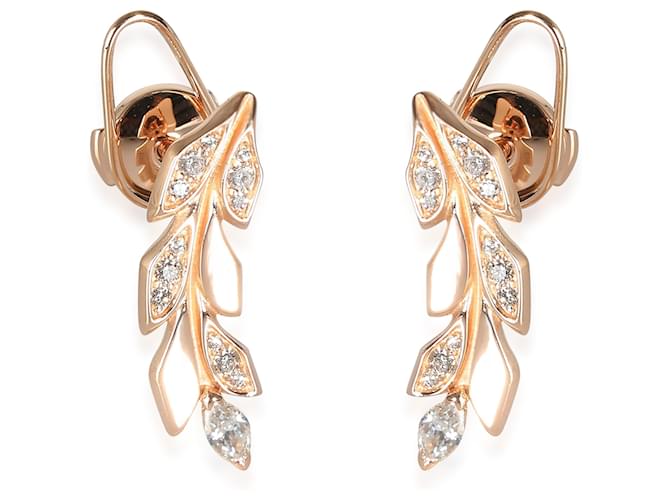 TIFFANY & CO. Victoria Earrings in 18k Rose Gold 0.33 ctw Metallic Metal Pink gold  ref.1283934