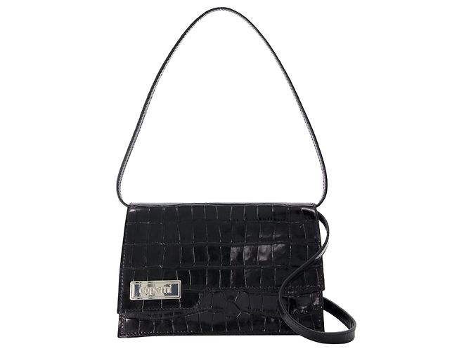 Mini Sac Dossier - Coperni - Cuir - Noir