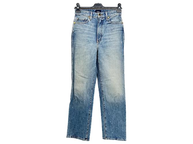 KHAITE Jeans T.US 26 Baumwolle Blau  ref.1283984