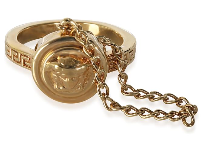 Versace Medusa Fashion Ring in  Base Metal Metallic  ref.1283988