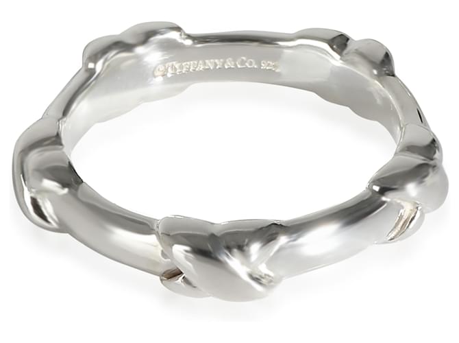 TIFFANY & CO. Esclusivo cinturino X Station in argento sterling Metallico Metallo  ref.1283999