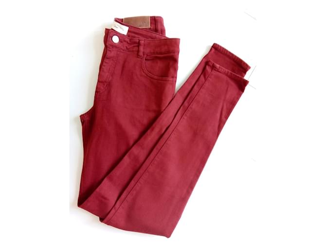 American Vintage Slim Red Cotton  ref.1284093