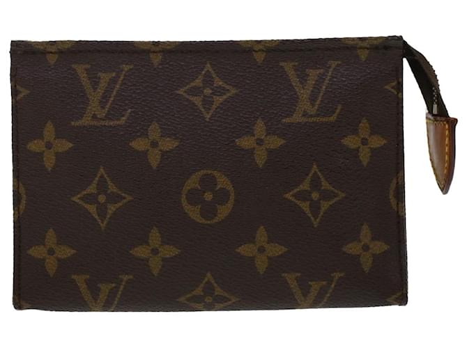 Louis Vuitton Poche Toilette 15 Brown Cloth  ref.1284274