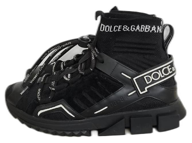 Dolce & Gabbana Baskets Noir  ref.1284290