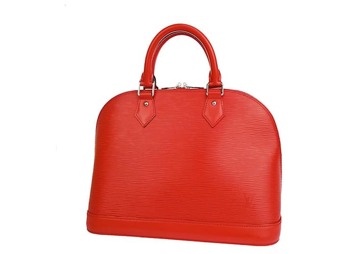 Louis Vuitton Alma Red Leather  ref.1284487