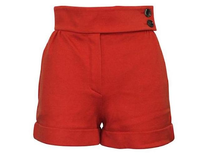 Pantalones cortos naranjas de Louis Vuitton Algodón Poliamida  ref.1284687