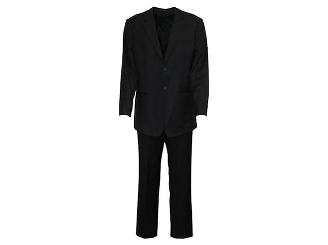 Autre Marque Contemporary Designer Navy Blue Suit Wool  ref.1284708