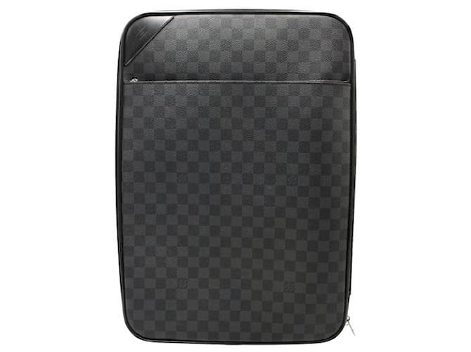 Louis Vuitton Damier Pã©Gase Lã©Gere 55 Travel bag Grey Polyester Cloth  ref.1284743