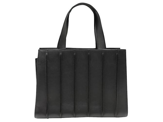 Autre Marque Zeitgenössische, mittelgroße schwarze Whitney-Tasche von Renzo Piano Leder  ref.1284782