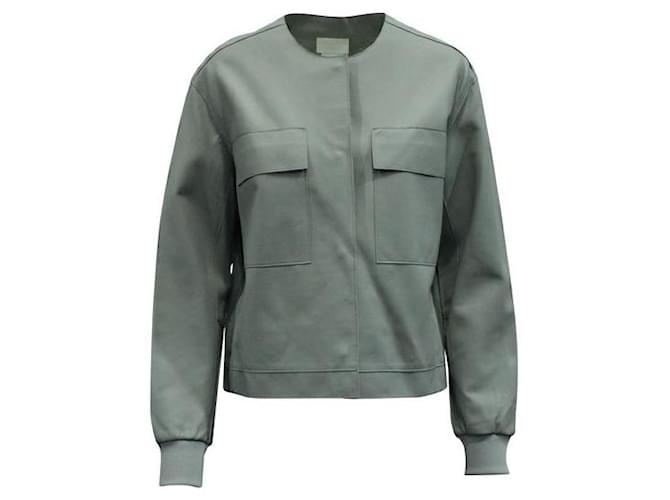 Autre Marque Contemporary Designer Light Grey Lambskin Jacket  ref.1284846