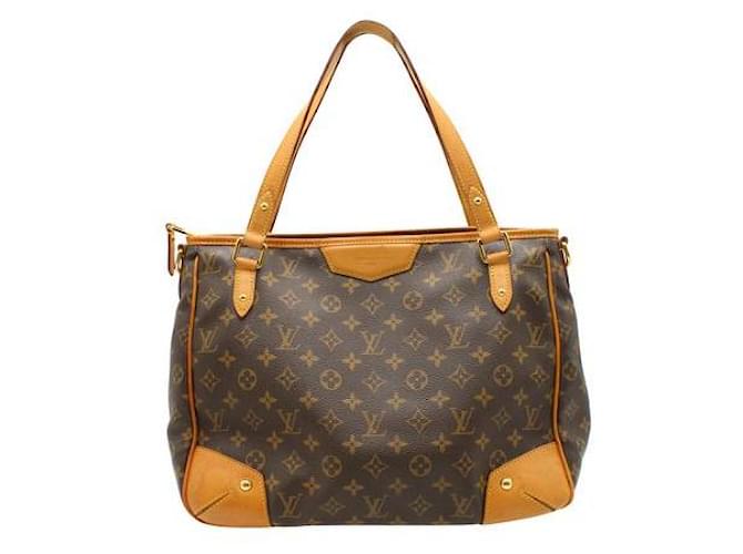 Louis Vuitton Monogram Canvas Estrela Tote Bag 2011 Brown Leather Cloth  ref.1284859
