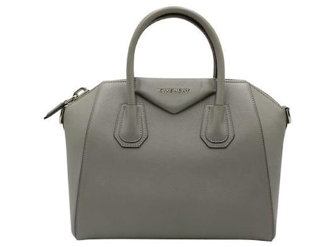 Givenchy Light Grey Antigona Bag Leather  ref.1284910