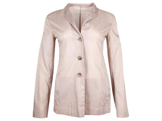 Autre Marque Contemporary Designer Beige Light Weight Cotton Jacket  ref.1284923