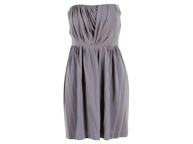 Autre Marque CONTEMPORARY DESIGNER Grey Sleeveless Dress  ref.1285124