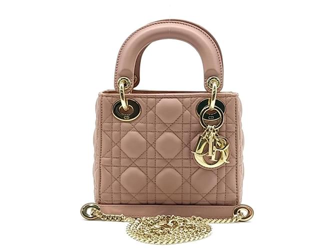 Christian Dior  Cannage Lady Bag Mini M0505OCAL  ref.1285125