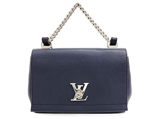 Louis Vuitton Lockme 2 BB Azul marinho  ref.1285132