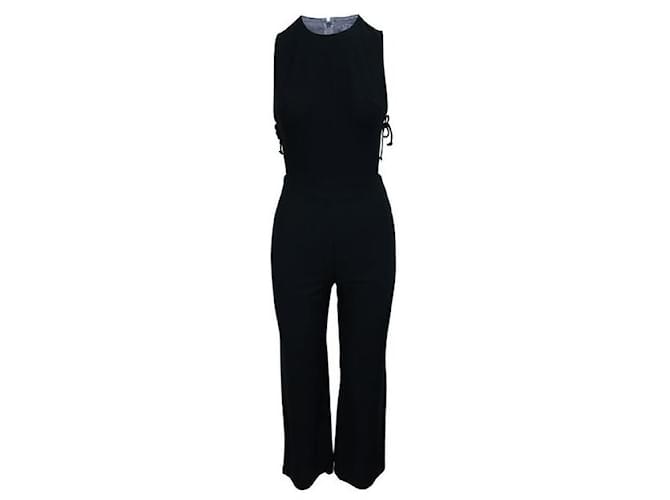 Reformation Black Jumpsuit With Side Cutouts  ref.1285263