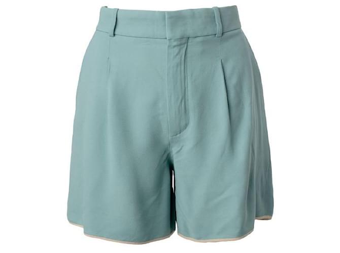 Chloé pantalones cortos chloe Azul  ref.1285318