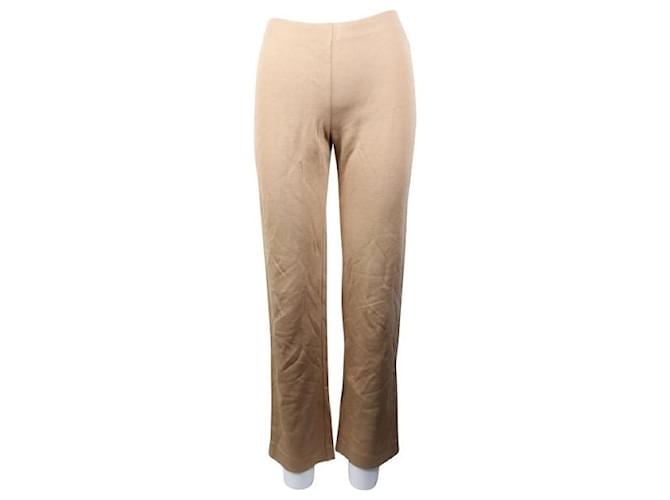 Missoni Blank Wide Legs Pants Beige Wool Nylon Rayon  ref.1285360