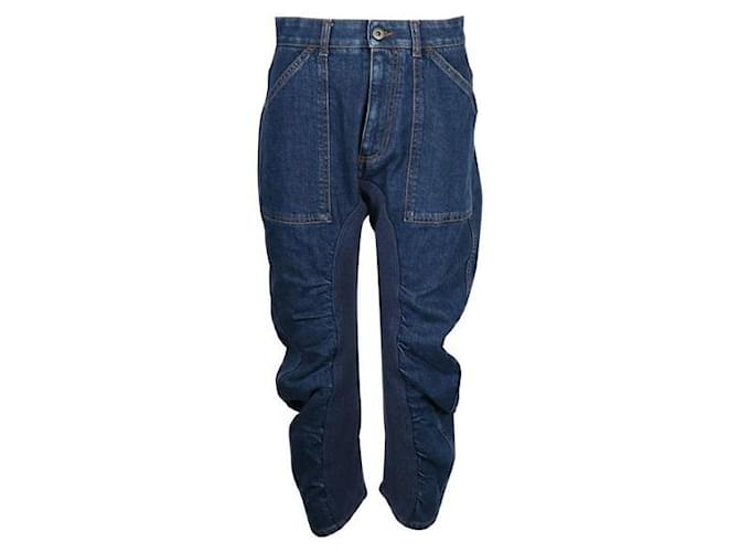 Stella Mc Cartney Stella Mccartney Blue Denim Jeans with Inner Panel Cotton Elastane  ref.1285403