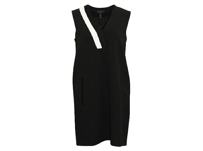 Autre Marque Contemporary Designer Black Lodwick Dress Polyester Triacetate  ref.1285404