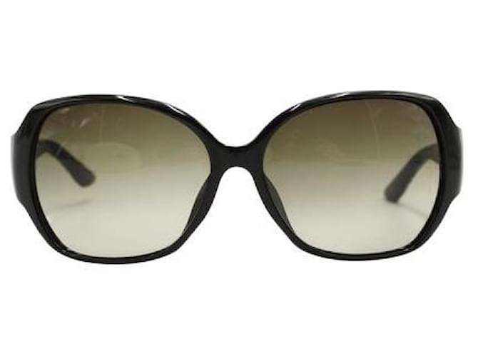 Dior Schwarze Frisson F Strukturierte Sonnenbrille Kunststoff  ref.1285613