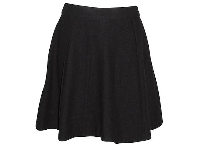 Autre Marque CONTEMPORARY DESIGNER Black A-line Skirt Polyester  ref.1285642