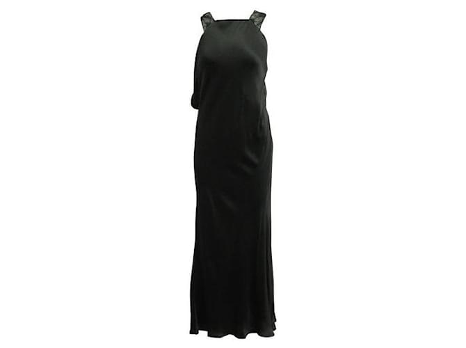Hugo Boss Long Black Evening Dress with Lace Back  ref.1285688