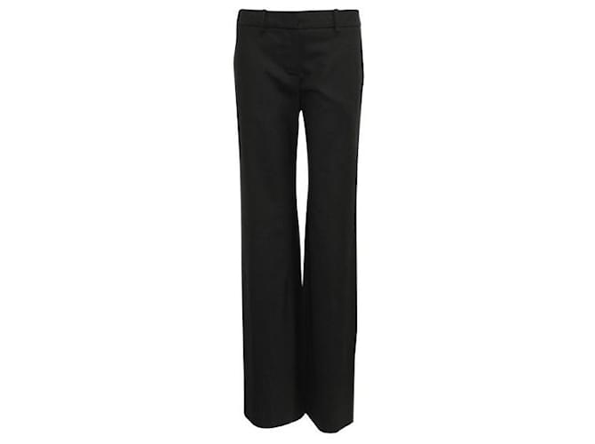 Chloé Pantalones de lana negros Chloe Elastano  ref.1285692