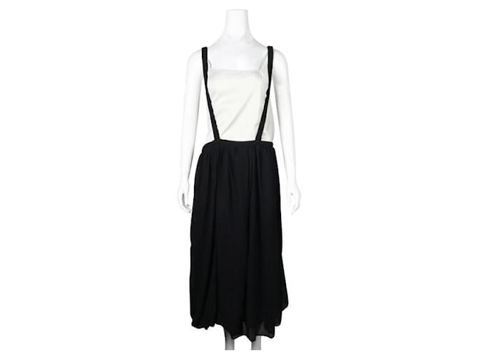 Comme Des Garcons Black Full Skirt With Shoulder Straps Polyester  ref.1285697