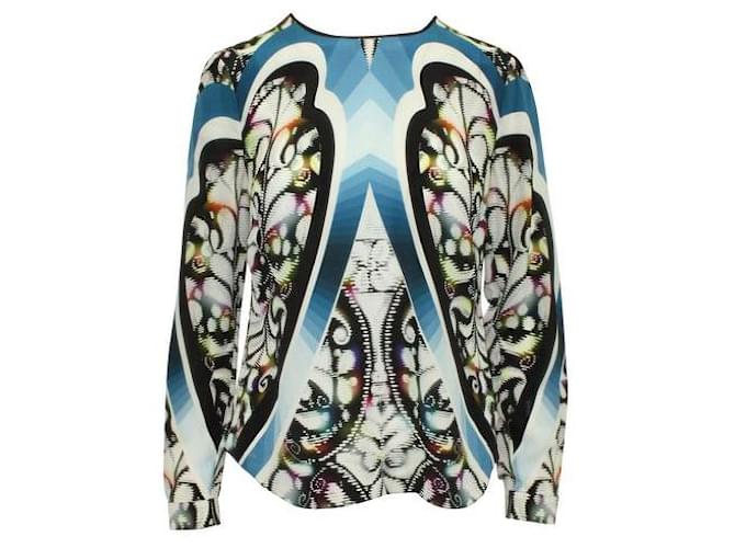 Peter Pilotto Multicolor Abstract Print Blouse Silk  ref.1285804