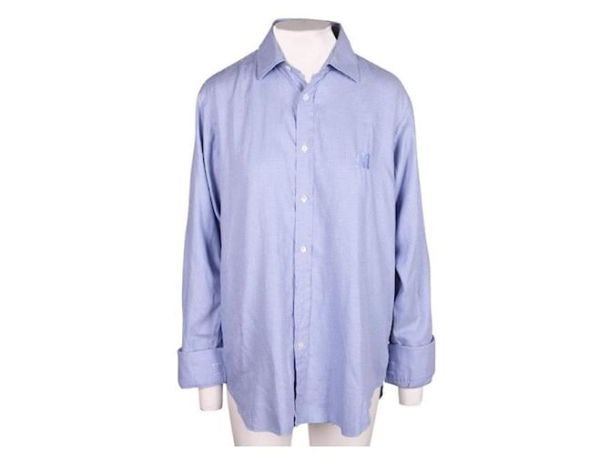 JUNYA WATANABE Long Sleeves Shirt Blue Vichy  ref.1285830