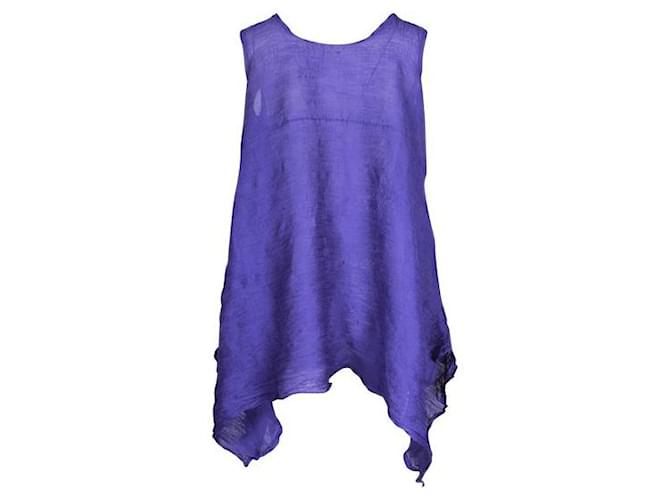 Issey Miyake Haut texturé ample violet ME Polyester  ref.1285866