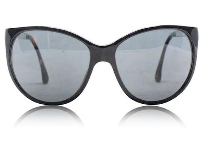 CHANEL Butterfly Black Sunglasses Plastic  ref.1285890