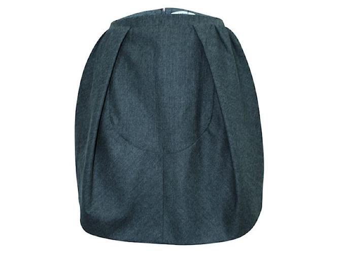 Autre Marque CONTEMPORARY DESIGNER Wool Skirt Grey  ref.1286062
